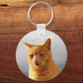 Merlin de gemberkat sleutelhanger (Voorkant)