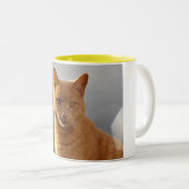 Merlin en de orb tweekleurige koffiemok (Voorkant rechts)