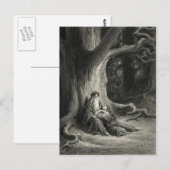 Merlin en Vivien Briefkaart (Voorkant / Achterkant)