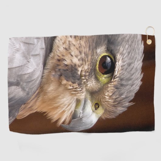 MERLIN FALCON BIRD VAN PREY GOLFHANDDOEK (Horizontaal)