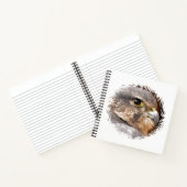 MERLIN FALCON BIRD VAN PREY NOTITIEBOEK (Binnen)