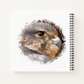 MERLIN FALCON BIRD VAN PREY NOTITIEBOEK (Achterkant)