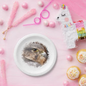 MERLIN FALCON BIRD VAN PREY PAPIEREN BORDJE (Feest)