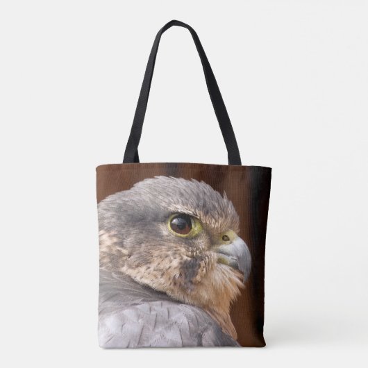 MERLIN FALCON BIRD VAN PREY TOTE BAG (Achterkant)
