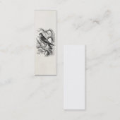 Merlin Falcon Bird - Vogelvogels Sjabloon Blank Mini Visitekaartje (Voorkant / Achterkant)