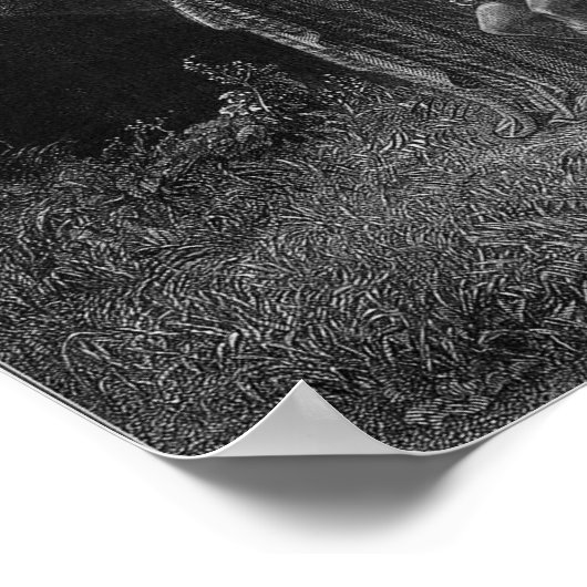 Merlin leert Arthur Poster (Hoek)