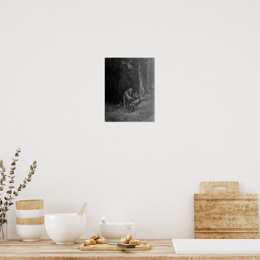 Merlin leert Arthur Poster (Keuken)