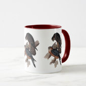 Merlin of Pigeon Hawk Mok (Voorkant rechts)