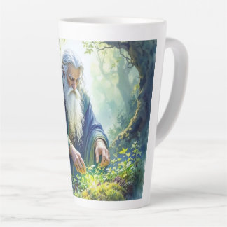 Merlin Practicing Herbalism Latte Mug Mok