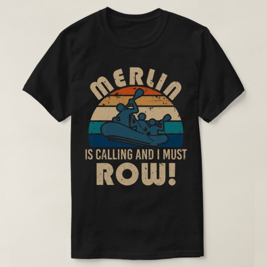 Merlin riviervloed t-shirt (Design voorkant)