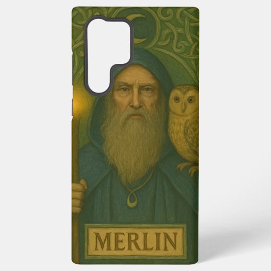 Merlin Samsung Galaxy Hoesje (Achterkant)