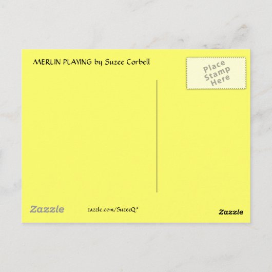 Merlin Spelen briefkaart (Achterkant)