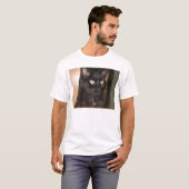 Merlin the Black Cat T-shirt (Voorkant volledig)