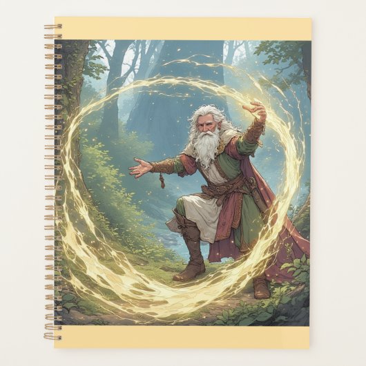 Merlin the Magician in the Forest Planner (Voorkant)