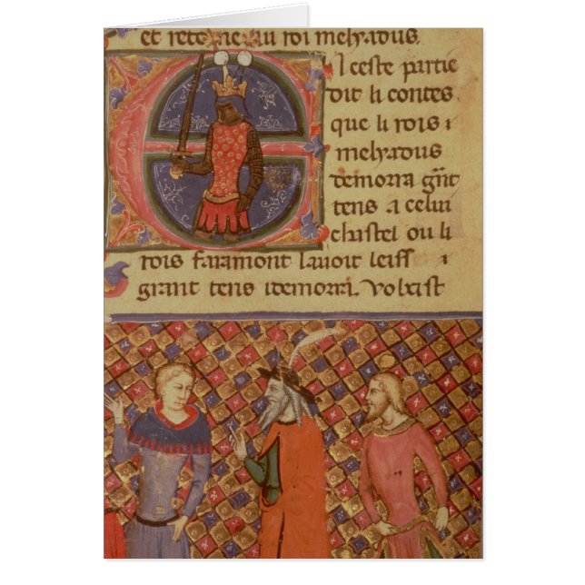 Merlin tutoring Arthur (Voorkant)