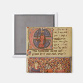 Merlin tutoring Arthur Magneet (Voorkant / Achterkant)