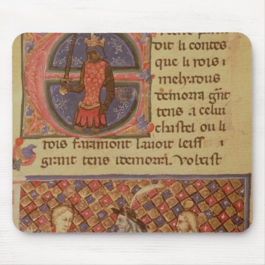 Merlin tutoring Arthur Muismat (Voorkant)