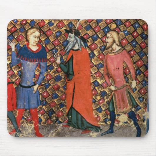 Merlin tutoring Arthur Muismat (Voorkant)