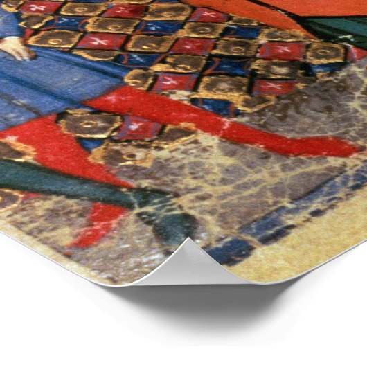 Merlin tutoring Arthur Poster (Hoek)