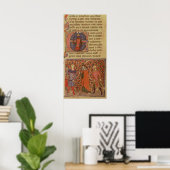 Merlin tutoring Arthur Poster (Thuiskantoor)