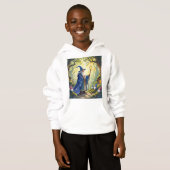 Merlin with Gnomes Hoodie Sweatshirt (Voorkant volledig)