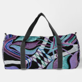 MerlinMystique & C/M op duffle, sporttas Plunjezak (Achterkant)