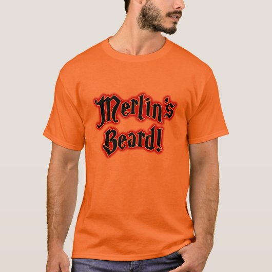 Merlin's Beard - Magisch, Magisch, Tovenaar T-shirt (Voorkant)