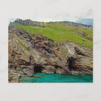 Merlin's Cave, Tintagel Cornwall Briefkaart