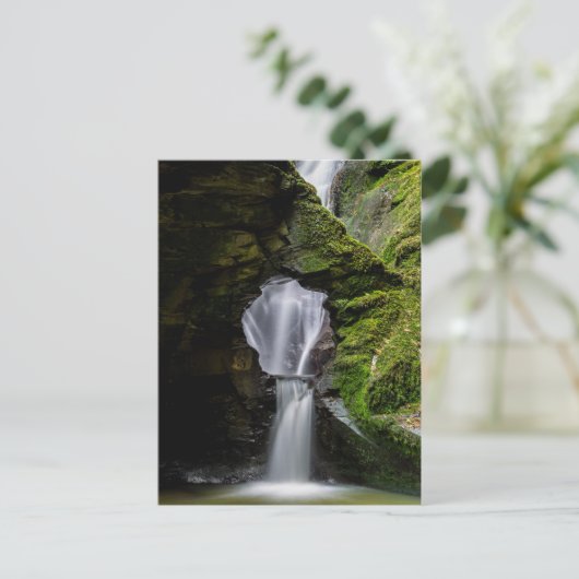 'Merlin's Well', St. Nectan's Glen, Cornwall Briefkaart (Staand voorkant)
