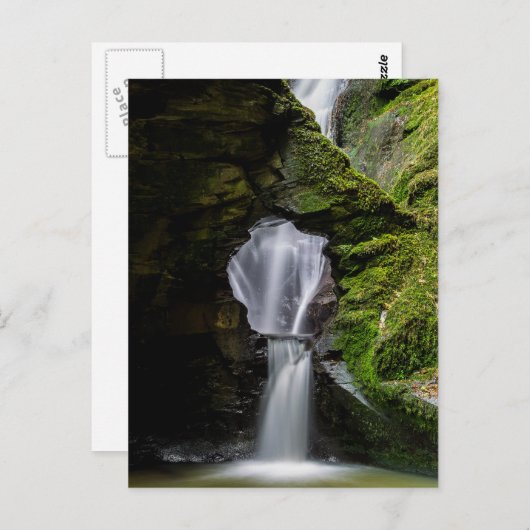 'Merlin's Well', St. Nectan's Glen, Cornwall Briefkaart (Voorkant / Achterkant)
