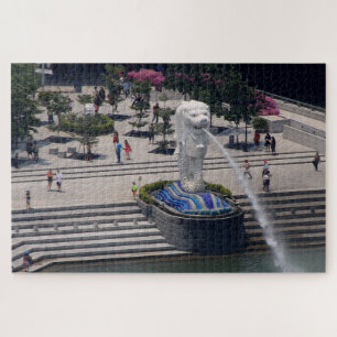 Merlion fontain, Singapore 2 Legpuzzel