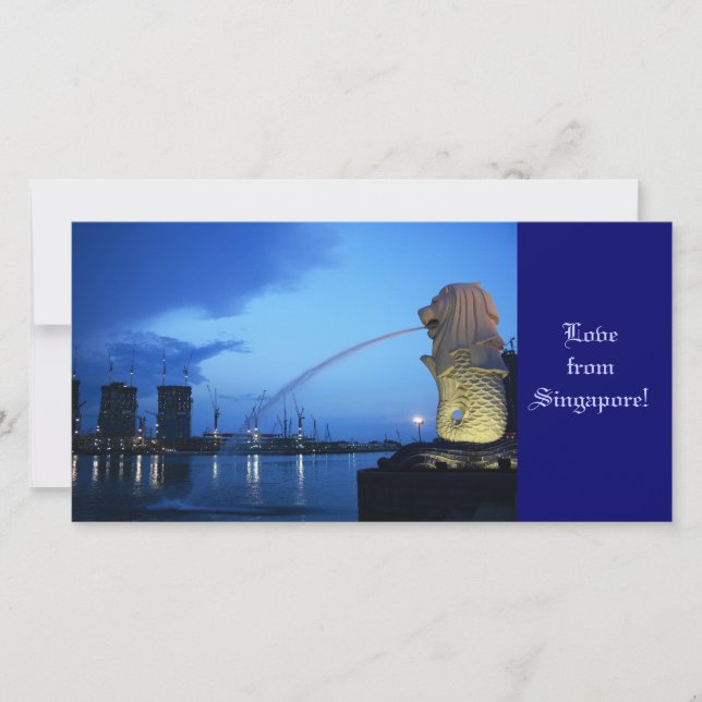 Merlion, Liefde uit Singapore! (Voorkant)