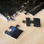 Merlion & Singapore Skyline #1-2 Jigzaag Puzzle Legpuzzel (Zijkant)