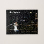 Merlion & Singapore Skyline #1 Jigzaag Puzzle Legpuzzel (Horizontaal)