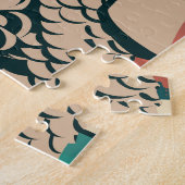 Merlion Singapore Travel  Art Legpuzzel (Zijkant)