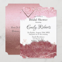 Merlot and Blush Pink Waterverf Vrijgezellenfeest