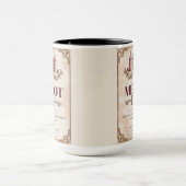 Merlot Day - Marriage Survival Parody Wine Label Mok (Midden)