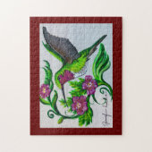 Merlot Hummingbird Legpuzzel (Verticaal)
