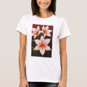 Merlot Radiance Lily T-shirt (Voorkant)