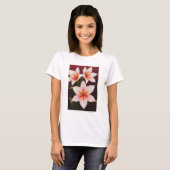 Merlot Radiance Lily T-shirt (Voorkant volledig)