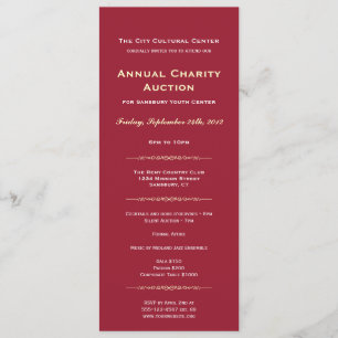Merlot red business logo gala event corporate long kaart