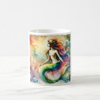 Mermaid 190624AREF102 - Watercolor Koffiemok