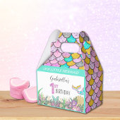 Mermaid 1st Birthday Bedankdoosjes