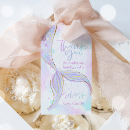 Mermaid 1st Birthday Party ONEder Zee Mermaid Cadeaulabel