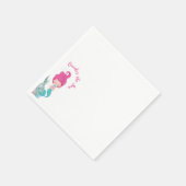 Mermaid 1st Birthday Party ONEder Zee Servet (Hoek)