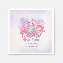 Mermaid 1st Birthday Party ONEder Zee