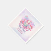 Mermaid 1st Birthday Party ONEder Zee Servet (Hoek)