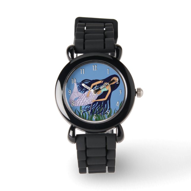 Mermaid 2 horloge (Voorkant)