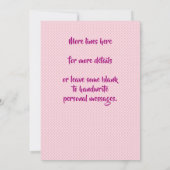 Mermaid 2e verjaardag: De verandering geeft Tekst  Bedankkaart (Achterkant)