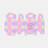 Mermaid 3rd Birthday-wijziging Geef tekst aan Pers Bedankdoosjes (Uitgevouwen)